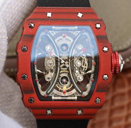 Richard Mille RM53-01 carbon fiber manual winding replica watch sales